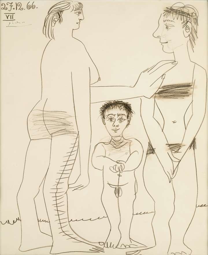 Trois baigneurs